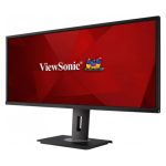 Viewsonic VG3456, pantalla VG Series de 34.1 pulgadas con 3440 x 1440 píxeles UltraWide Quad HD LED en color negro