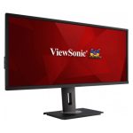 Viewsonic VG3456, pantalla VG Series de 34.1 pulgadas con 3440 x 1440 píxeles UltraWide Quad HD LED en color negro