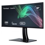 Monitor Viewsonic VP3881A pantalla para PC de 96,5 cm (38 pulgadas) con resolución 3840 x 1600 pixeles Quad HD+ LED en color negro, SKU VP3881A