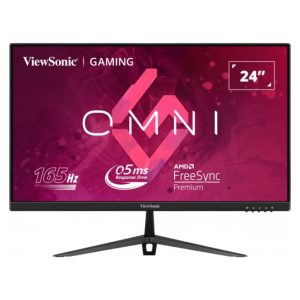 Monitor Viewsonic VX Series VX2428, 24 pulgadas, resolución 1920 x 1080 píxeles, Full HD, LED, color negro