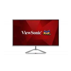 Monitor LED Viewsonic VX Series VX2476-SMH, pantalla de 23.8 pulgadas, resolución 1920 x 1080 píxeles, Full HD, color negro y plata. SKU: VX2476-SMH