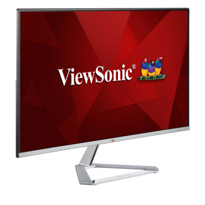 Viewsonic VX Series VX2776-SMH LED display 68,6 cm (27″) 1920 x 1080 Pixeles Full HD Plata 4 Vista trasera del Monitor LED Viewsonic VX2776-SMH