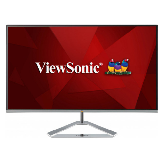 Viewsonic Monitor VX2776-SMH LED Display 27" Full HD Plata Monitor Viewsonic VX2776-SMH LED de 27 pulgadas, resolución 1920 x 1080, Full HD, de color plateado. SKU: VX2776-SMH