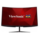 Monitor Viewsonic VX Series modelo VX3218-PC-MHD, pantalla LED de 31.5 pulgadas, resolución 1920 x 1080, Full HD, color negro SKU VX3218-PC-MHD