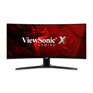 Monitor Viewsonic VX Series VX3418-2KPC LED de 34 pulgadas con resolución Wide Quad HD 3440 x 1440 Pixeles, color negro. SKU VX3418-2KPC