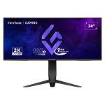 Viewsonic VX Series VX3480-2K-PRO pantalla para PC de 34 pulgadas con resolución 3440 x 1440 Pixeles UltraWide Quad HD LED en color negro