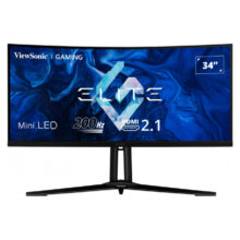 Monitor Viewsonic XG341C-2K, pantalla para PC de 34 pulgadas, resolución 3440 x 1440 píxeles, color negro. SKU: XG341C-2K.