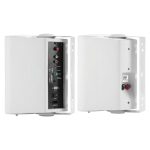 Conjunto de altavoces Vision SP-1900P de 60 W en color blanco, con conectividad Bluetooth y diseño de 2 vías