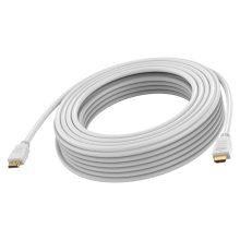 Cable HDMI Vision de 10 metros en color blanco con soporte para resolución 8K, modelo TC 10MHDMI8K