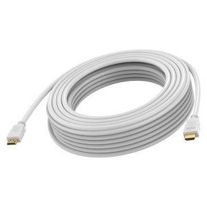 Cable HDMI Vision de 10 metros en color blanco con soporte para resolución 8K, modelo TC 10MHDMI8K