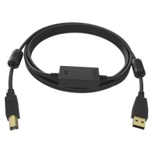 Cable USB Vision TC 15MUSB+/BL de 15 metros, USB A a USB B, color negro. SKU: TC 15MUSB+/BL