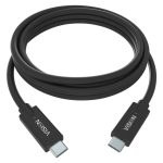 Cable USB Vision TC 1MUSBC/BL, USB 3.2 Gen 1 (3.1 Gen 1), 1 metro, conexión USB B a USB C, color negro