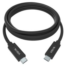 Cable USB Vision TC 1MUSBC/BL, USB 3.2 Gen 1 (3.1 Gen 1), 1 metro, conexión USB B a USB C, color negro