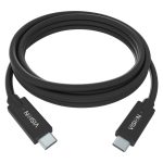 Cable USB Vision TC 2MUSBC/BL, tipo USB-C, 2 metros, color negro, USB 3.2 Gen 1, SKU TC 2MUSBC/BL