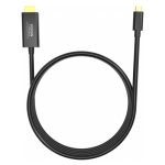Imagen del Vision cable DisplayPort de 2 metros, USB Tipo C, color negro - SKU TC 2MUSBCDP8K/BL