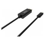 Imagen del Vision cable DisplayPort de 2 metros, USB Tipo C, color negro - SKU TC 2MUSBCDP8K/BL