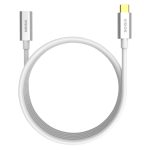 Cable Vision TC 2MUSBCEXT de 2 metros, USB 3.2 Gen 2 Tipo C en color blanco, sku TC 2MUSBCEXT