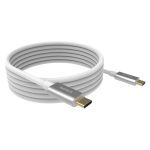 Cable USB Vision modelo TC 4MUSBC, USB-C a USB 3.2 Gen 2, longitud 4 metros, color blanco