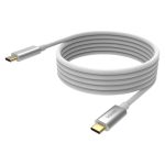 Cable USB Vision modelo TC 4MUSBC, USB-C a USB 3.2 Gen 2, longitud 4 metros, color blanco