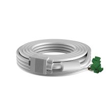 Cable Vision 5m VGA color blanco, alta calidad para conexión de video, modelo TC2 5MVGA