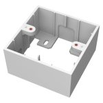 Caja eléctrica Vision TC3 BACKBOX1G para montaje en pared, color blanco, categoría cableado, SKU TC3 BACKBOX1G
