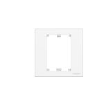 Placa de pared y cubierta de interruptor Vision TC3 SURR1G en color blanco de alta calidad, SKU TC3 SURR1G, ideal para cableado y conexiones eléctricas.