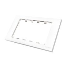 Placa de pared Vision TC3 SURR2G con cubierta de interruptor de color blanco, SKU TC3 SURR2G, ideal para cableado eléctrico