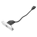 Toma de corriente USB Blanco Vision TC3 USBB, ideal para carga rápida y segura de dispositivos electrónicos. SKU: TC3 USBB