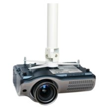 Montaje para proyector Vision TM-1200 con montura de techo color blanco SKU: TM-1200