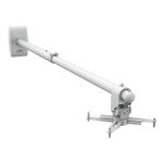 Montaje para proyector en pared blanco de Vision, modelo TM-ST2. Ideal para proyectos multimedia.