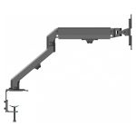 Soporte para monitor Vision VFM-DAD/4, compatible con pantallas de 68.6 cm (27 pulgadas), color negro. SKU: VFM-DAD/4