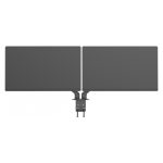 Soporte para monitor Vision VFM-DAD/4, compatible con pantallas de 68.6 cm (27 pulgadas), color negro. SKU: VFM-DAD/4