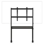 Soporte para TV Vision VFM-F12 en color negro con capacidad para pantallas de hasta 2,54 m (100 pulgadas). SKU: VFM-F12