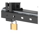 Soporte Vision para pantalla de señalización de 2,18 m (86") en color negro. SKU: VFM-VW6X4/2.