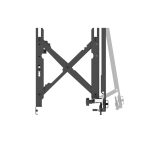 Soporte Vision para pantalla de señalización de 2,18 m (86") en color negro. SKU: VFM-VW6X4/2.
