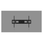 Imagen del soporte Vision VFM-W10X6 para pantalla de señalización de 90 pulgadas en color negro con altura ajustable. SKU VFM-W10X6.