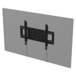Soporte para TV negro Vision VFM-W6X4T compatible con televisores de hasta 75 pulgadas, SKU VFM-W6X4T