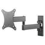 Soporte Vision para monitor de 68.6 cm (27 pulgadas), diseño de pared color negro, SKU VFM-WA1X1B