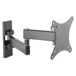 Soporte Vision para monitor de 68.6 cm (27 pulgadas), diseño de pared color negro, SKU VFM-WA1X1B