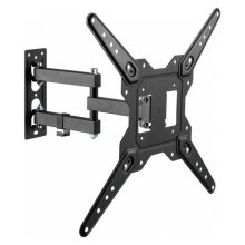 Imagen del soporte para monitor de 60 pulgadas de la marca Vision, modelo VFM-WA4X4/3, en color negro y diseñado para montaje en pared.