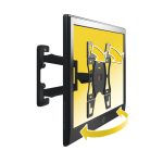 Soporte para TV Vogel's PHW 400M de 37 pulgadas en color negro, SKU 6302400, ideal para monitores y televisores hasta 94 cm