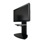 Soporte monitor Vogel's EFF 8340 negro de 165,1 cm (65 pulgadas), SKU 8383400, mostrando su diseño articulado y elegante