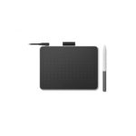 Wacom One S tableta digitalizadora negra y blanca, 152 x 95 mm, conexión USB, SKU CTC4110WLW2B