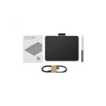 Wacom One S tableta digitalizadora negra y blanca, 152 x 95 mm, conexión USB, SKU CTC4110WLW2B
