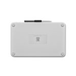 Wacom One 12 tableta digitalizadora blanca, 2540 líneas por pulgada, 257 x 145 mm, USB, SKU DTC121W0B