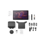 Imagen de la tableta digitalizadora Wacom DTH227K0B-ST en color negro, con dimensiones de 476 x 268 mm y conectividad USB.