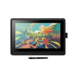 Wacom Cintiq 16 tableta digitalizadora negra con 5080 líneas por pulgada y dimensiones de 344,16 x 193,59 mm, SKU DTK1660K0B