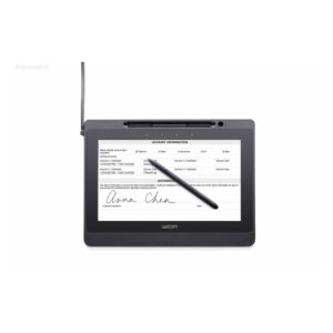 Tablet Wacom DTU1141B de 10.6 pulgadas en color negro con pantalla LCD y Sign Pro PDF para firma digital. SKU: DTU1141B-CH2
