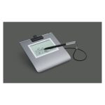 Tablet Wacom STU-430 de 11,4 cm en color gris, SKU: STU-430-CH2. Ideal para firmas electrónicas y gráficos.
