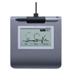 Wacom STU-430 Signature pad, tableta digitalizadora negro y gris, resolución de 2540 líneas por pulgada, área activa de 96 x 60 mm, USB, SKU STU-430